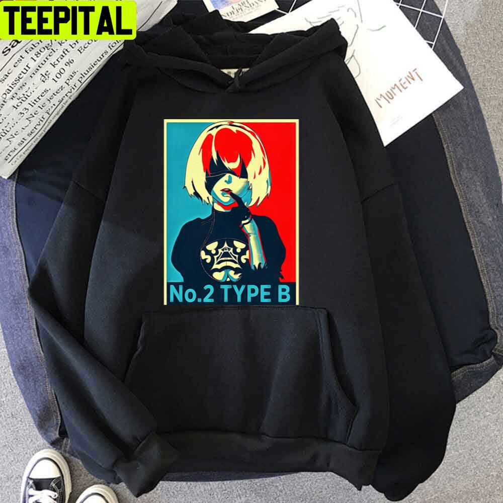 Retro Style No 2 Type B NieR Automata Unisex T-Shirt Retro Style No 2 Type B NieR Automata Unisex T-Shirt