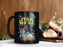 Retro Vintage Mug Star Wars Darth Vader Commanded The Stormtrooper Corps Mug Darth Vader Mug Premium Sublime Ceramic Coffee Mug Black