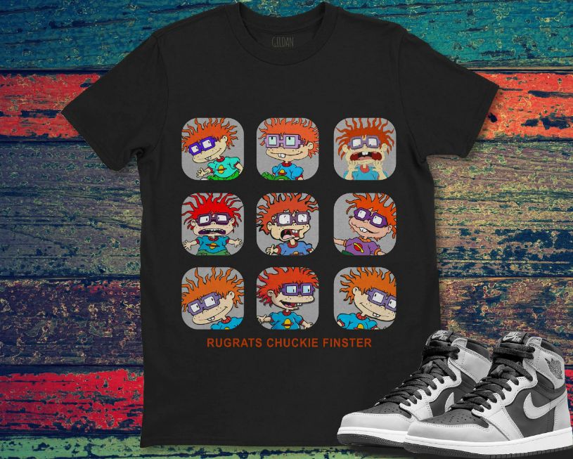 Rugrats Chuckie Finster Moods Box Up Funny Face Unisex T-Shirt Rugrats Chuckie Finster Moods Box Up Funny Face Unisex T-Shirt