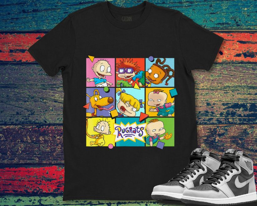 Rugrats Funny Kids Logo Box Poster T-Shirt Rugrats Funny Kids Logo Box Poster T-Shirt