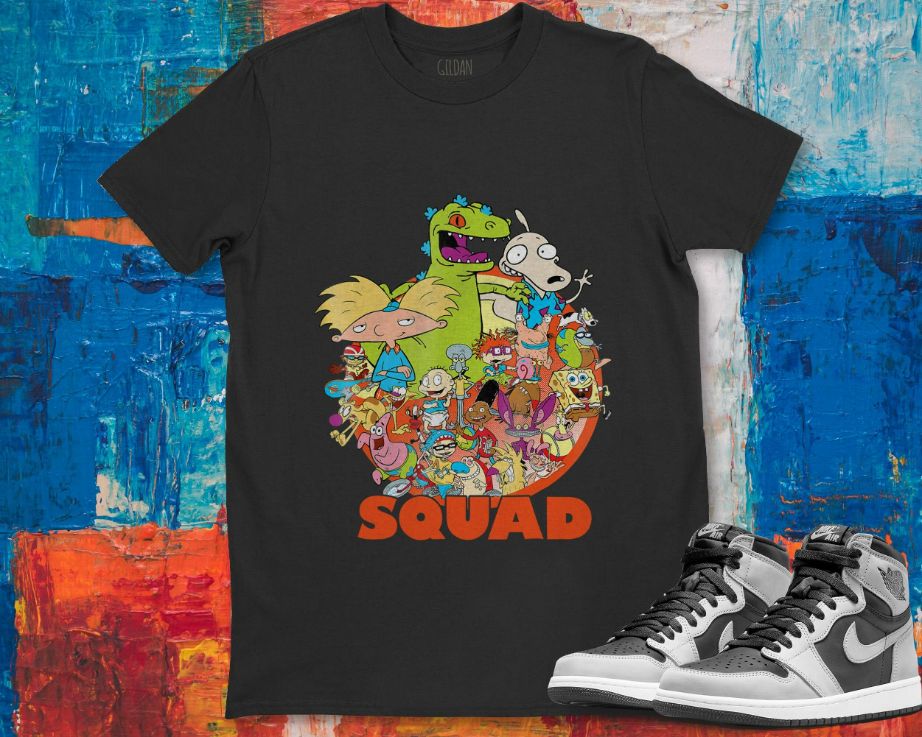 Rugrats Hey Arnold Nickelodeon 90s Nicktoons Squad Graphic Unisex Gift T-Shirt Rugrats Hey Arnold Nickelodeon 90s Nicktoons Squad Graphic Unisex Gift T-Shirt