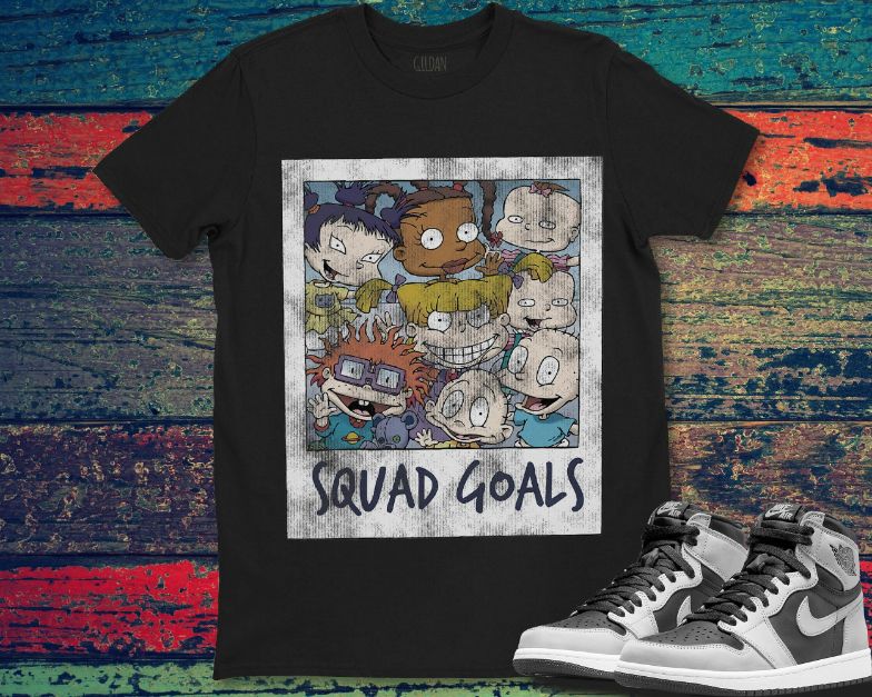Rugrats Squad Goals Funny Cartoon Unisex Gift T-Shirt Rugrats Squad Goals Funny Cartoon Unisex Gift T-Shirt