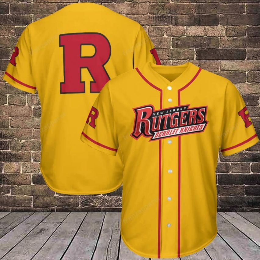 Rutgers Scarlet Knights Personalized 3d Baseball Jersey 260 Rutgers Scarlet Knights Personalized 3d Baseball Jersey 260