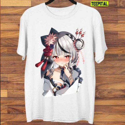 Sakamata Chloe Heart Pupils New Years Holox Hololive Unisex T-Shirt