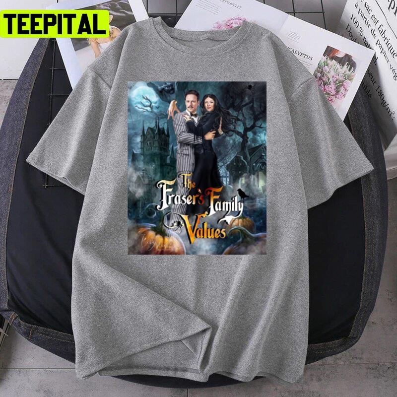 Sam Heughan Halloween Graphic Unisex T-Shirt Sam Heughan Halloween Graphic Unisex T-Shirt