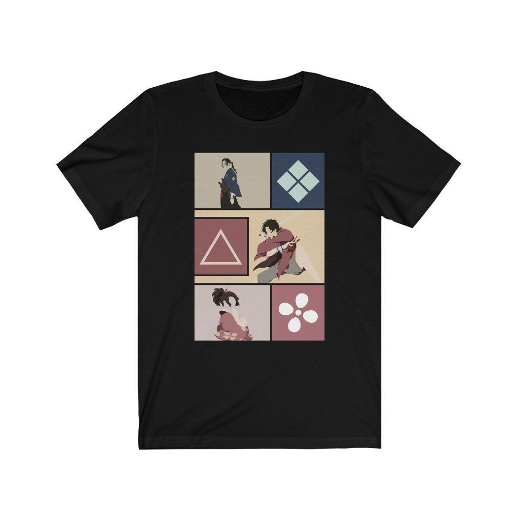 Samurai Champloo Short Sleeve Tee Shirt Samurai Champloo Short Sleeve Tee Shirt