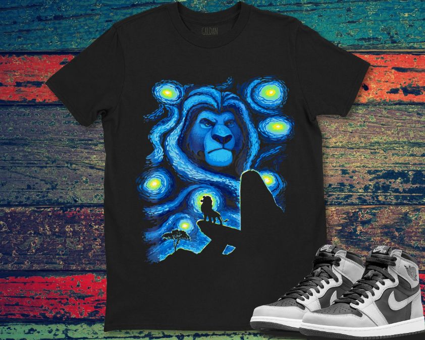 Scar The Lion King Blue Art Disney Unisex Gift T-Shirt Scar The Lion King Blue Art Disney Unisex Gift T-Shirt