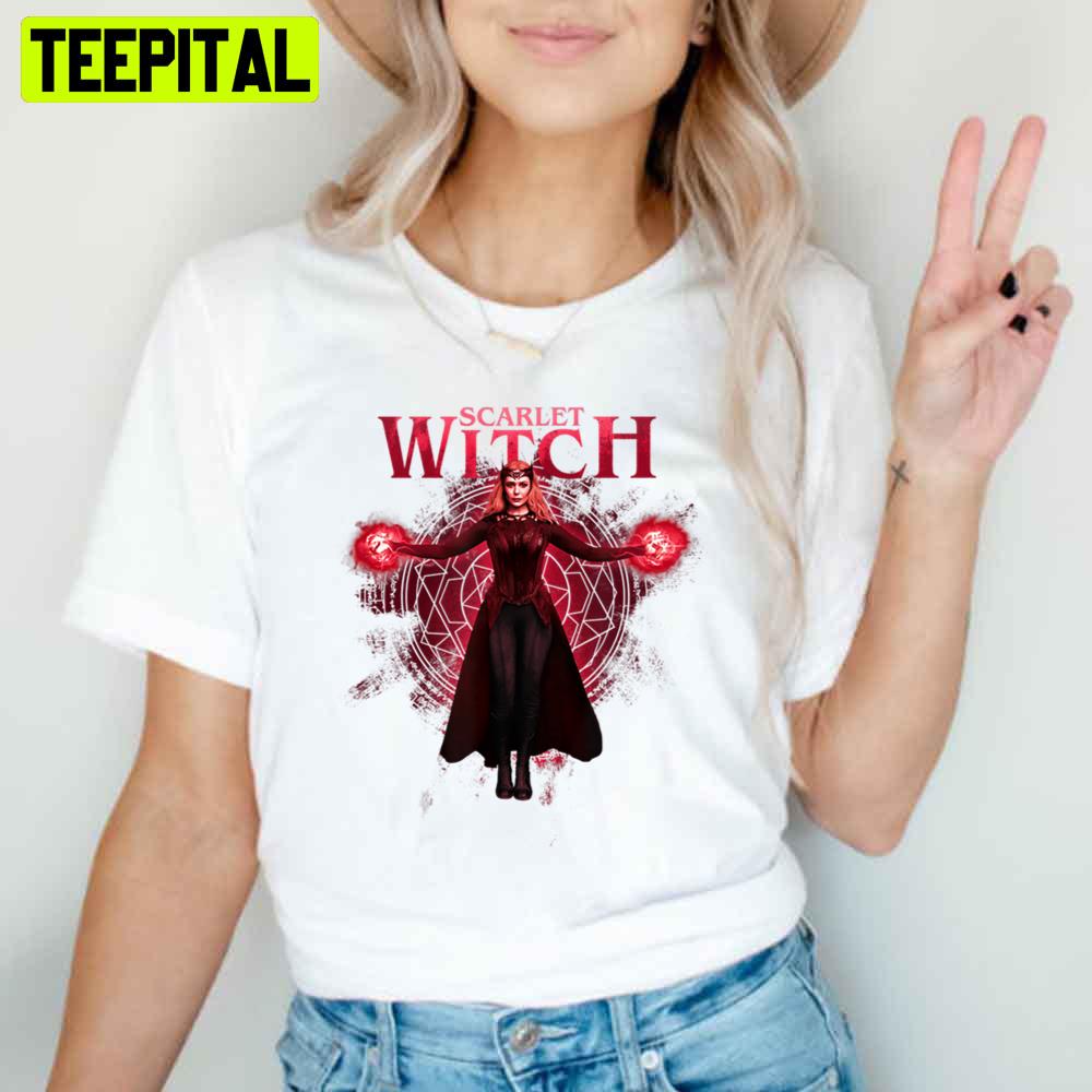 Scarlet Witch Doctor Strange In The Multiverse Of Madness Unisex T-Shirt Scarlet Witch Doctor Strange In The Multiverse Of Madness Unisex T-Shirt