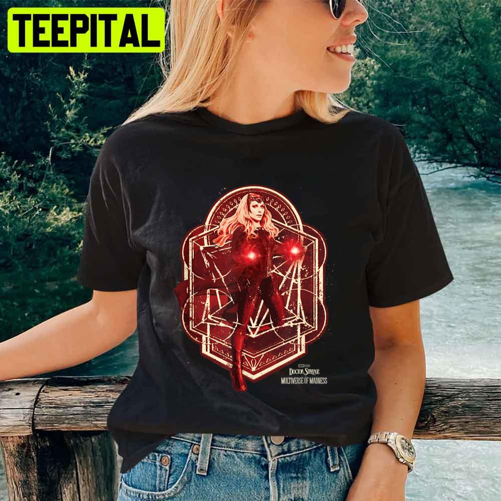 Scarlet Witch In The Multiverse Of Madness Unisex T-Shirt Scarlet Witch In The Multiverse Of Madness Unisex T-Shirt