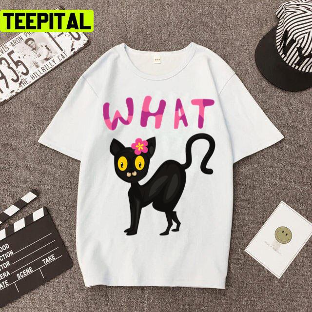 Shocked Cat Twitter Meme Design Unisex T-Shirt Shocked Cat Twitter Meme Design Unisex T-Shirt