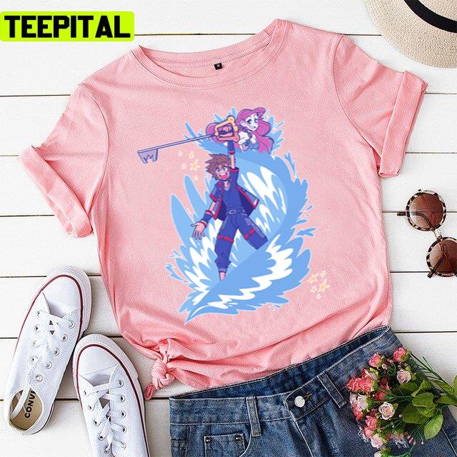 Show Her Every World Kingdom Hearts Unisex T-Shirt Show Her Every World Kingdom Hearts Unisex T-Shirt