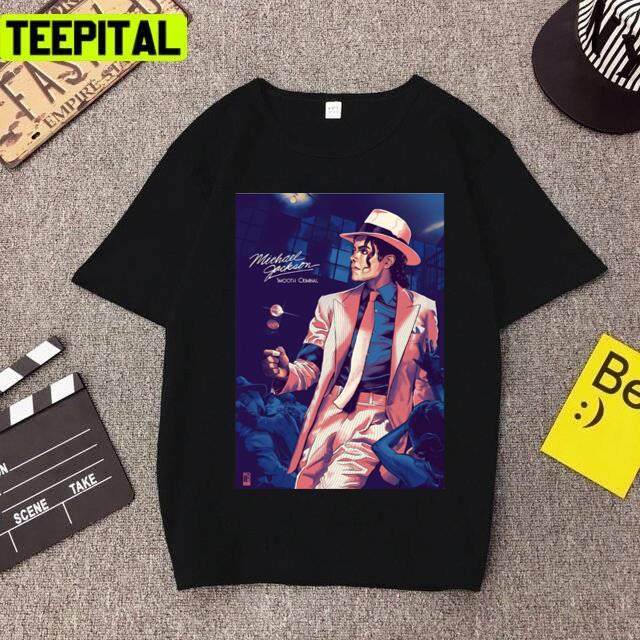 Smooth Dancing Criminal Michael Jackson Unisex T-Shirt Smooth Dancing Criminal Michael Jackson Unisex T-Shirt