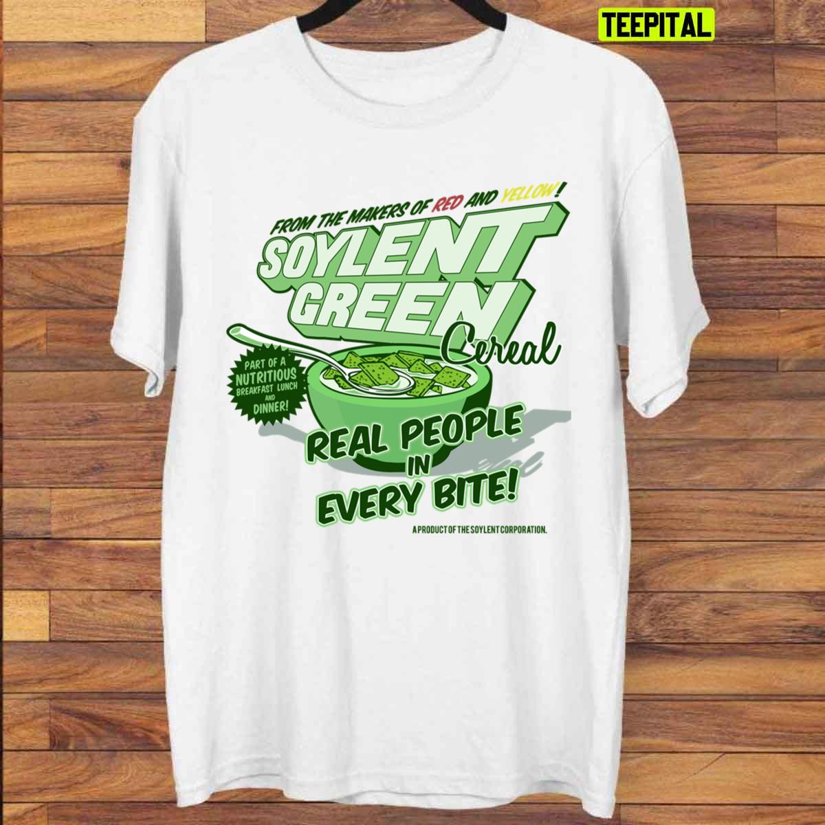 Soylent Green Cereal Unisex T-Shirt Soylent Green Cereal Unisex T-Shirt
