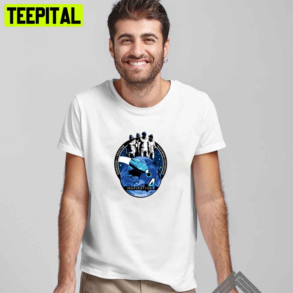 Spacex Inspiration4 Unisex T-Shirt Spacex Inspiration4 Unisex T-Shirt