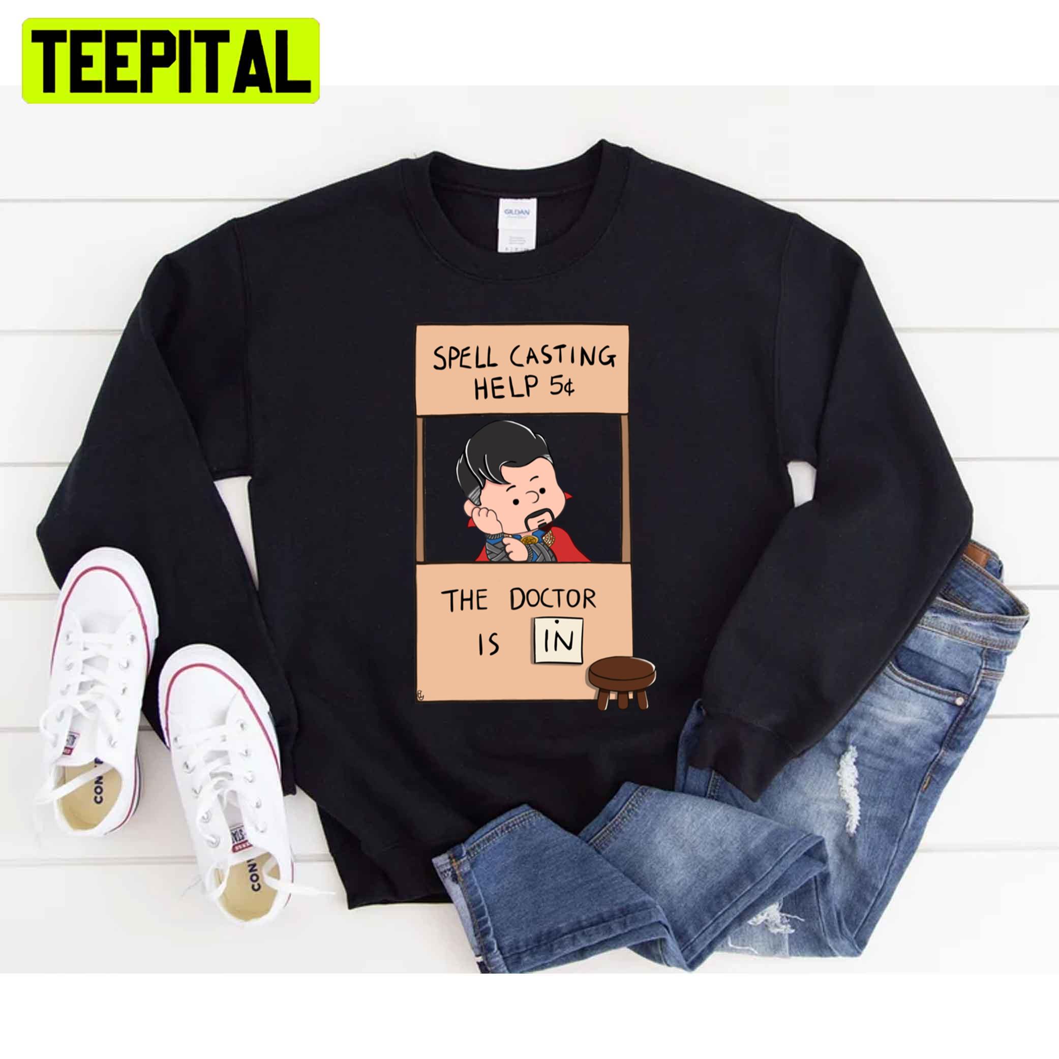 Spell Casting Help The Doctor Is In Unisex T-Shirt Spell Casting Help The Doctor Is In Unisex T-Shirt