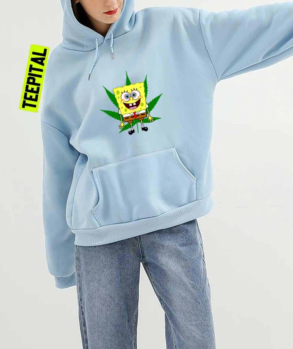 Spongebob Squarepants X Cannabis Unisex T-Shirt Spongebob Squarepants X Cannabis Unisex T-Shirt