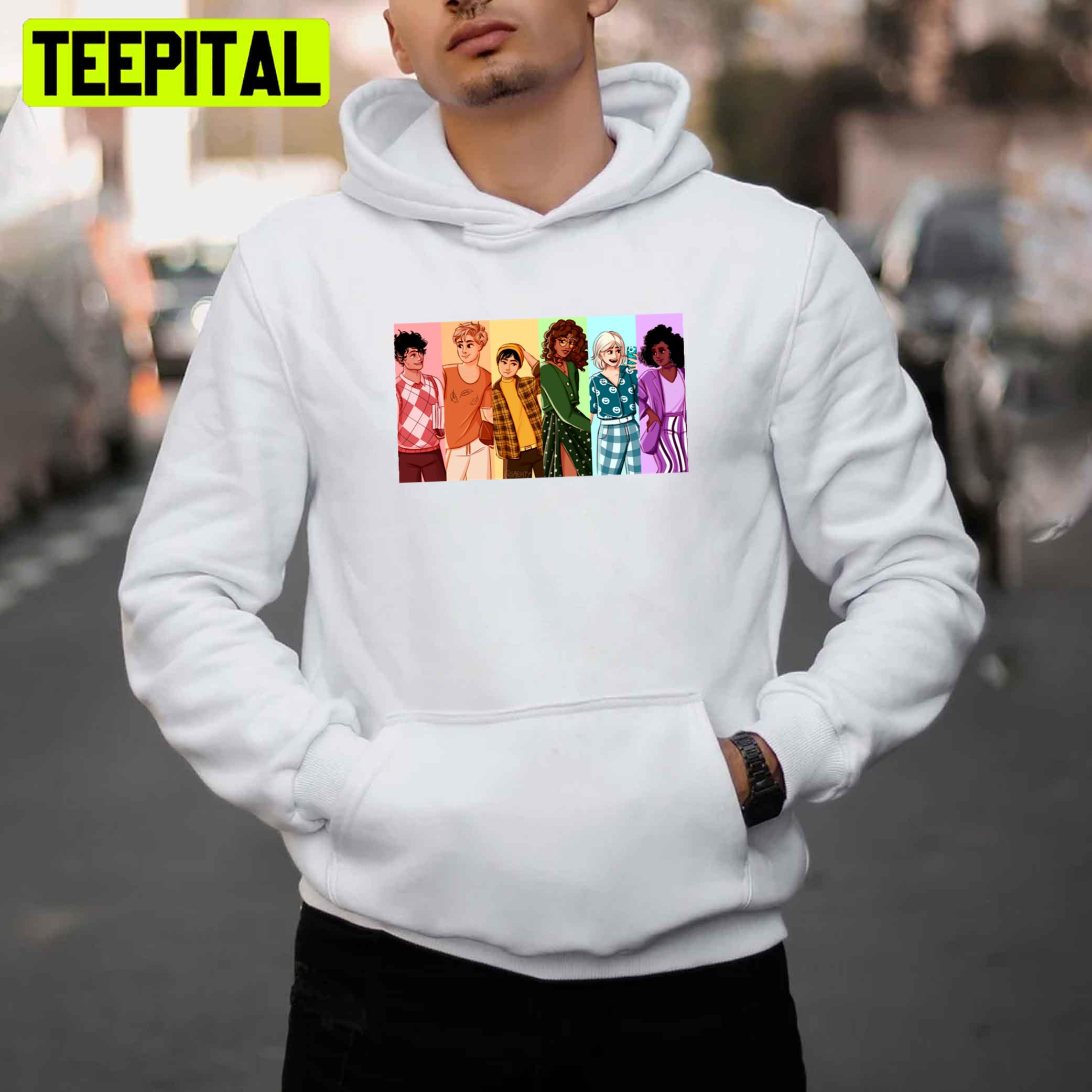 Squad But Make It Rainbow Heartstopper Unisex T-Shirt Squad But Make It Rainbow Heartstopper Unisex T-Shirt