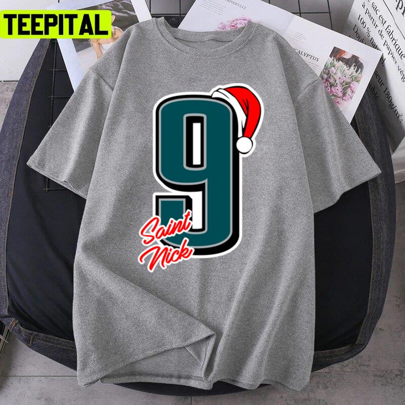 St Nick Foles Number 9 Chicago Bears Unisex T-Shirt St Nick Foles Number 9 Chicago Bears Unisex T-Shirt