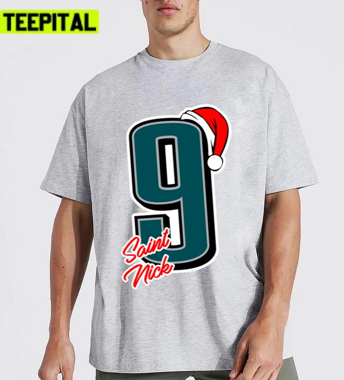 St Nick Foles Number 9 Chicago Bears Unisex T-Shirt St Nick Foles Number 9 Chicago Bears Unisex T-Shirt