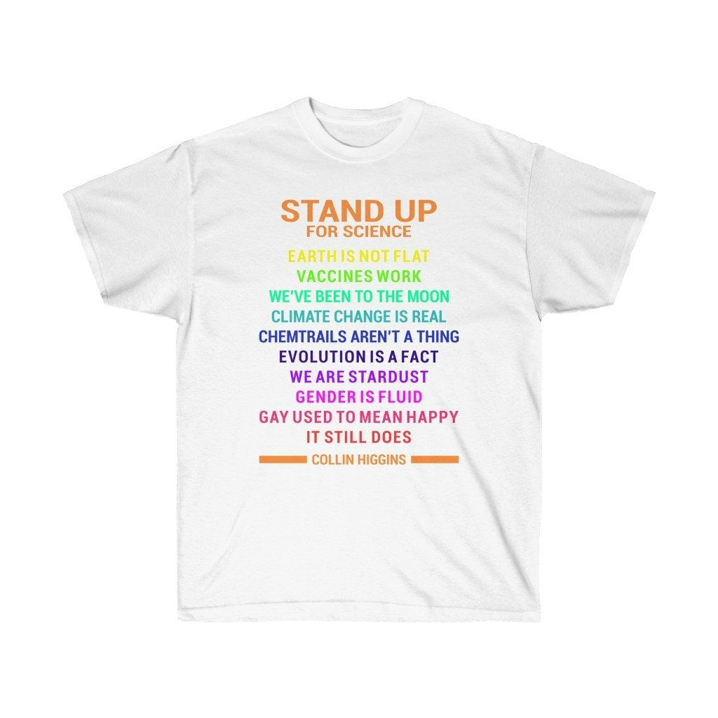 STAND UP Colin Higgins Unisex Ultra Cotton Tee Shirt STAND UP Colin Higgins Unisex Ultra Cotton Tee Shirt