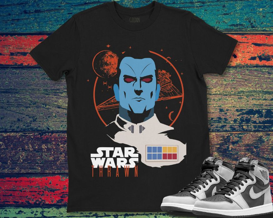 Star Wars Admiral Thrawn Head Shot Graphic Unisex Gift T-Shirt Star Wars Admiral Thrawn Head Shot Graphic Unisex Gift T-Shirt