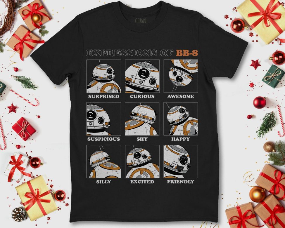Star Wars Expressions of BB-8 T-Shirt Star Wars Expressions of BB-8 T-Shirt