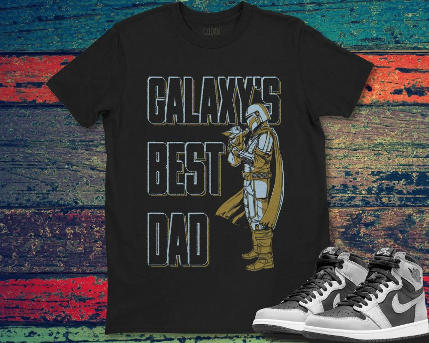 Star Wars The Mandalorian Grogu Fathers Day Galaxy Best Dad Unisex T-Shirt Star Wars The Mandalorian Grogu Fathers Day Galaxy Best Dad Unisex T-Shirt