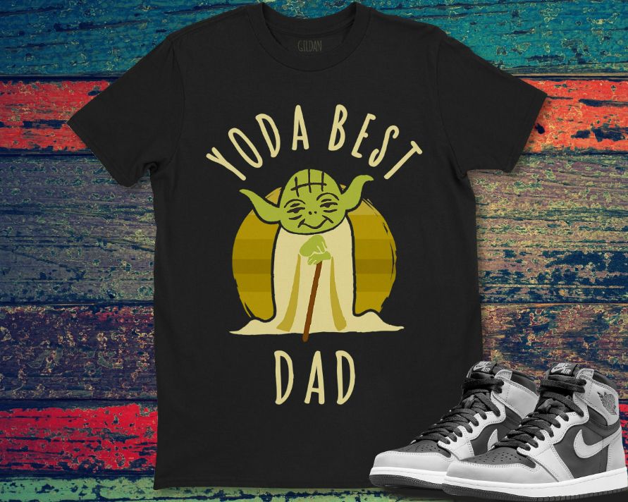 Star Wars Yoda Best Dad Cartoon Yoda Unisex Gift T-Shirt Star Wars Yoda Best Dad Cartoon Yoda Unisex Gift T-Shirt