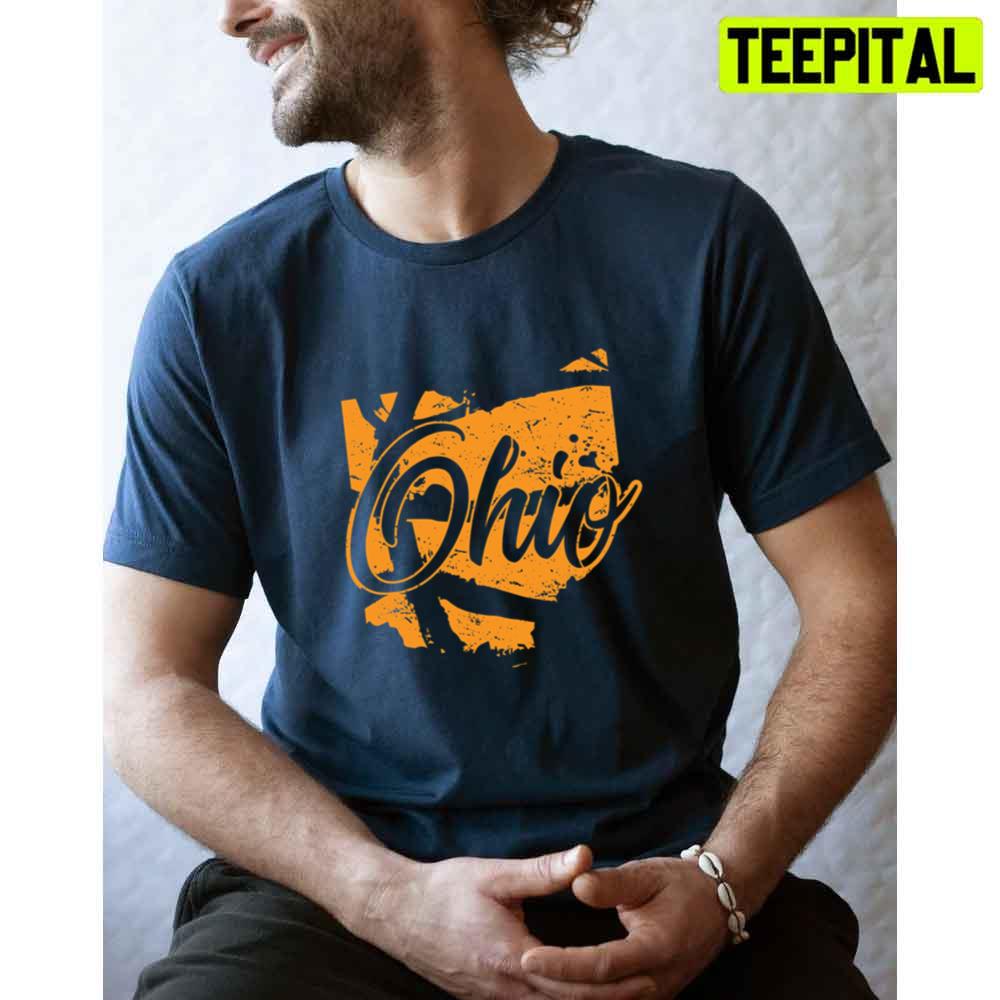 State Ohio Men's Basketball Unisex T-Shirt State Ohio Men's Basketball Unisex T-Shirt