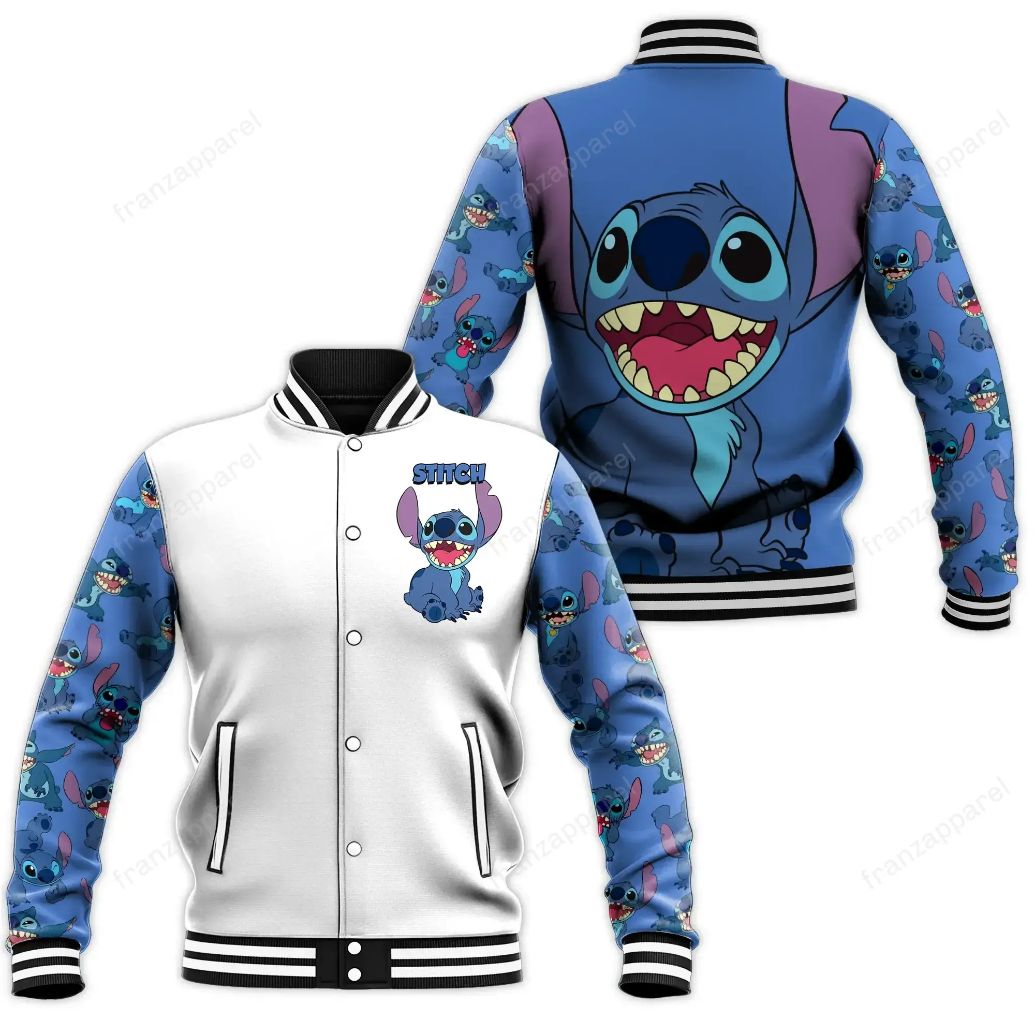 Stitch Baseball Jacket 07 Personalized 3d Baseball Jersey Stitch Baseball Jacket 07 Personalized 3d Baseball Jersey