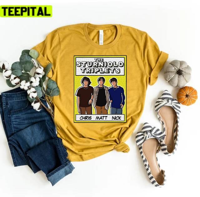 Sturniolo Triplets The Sturniolo Triplets Unisex T-Shirt Sturniolo Triplets The Sturniolo Triplets Unisex T-Shirt