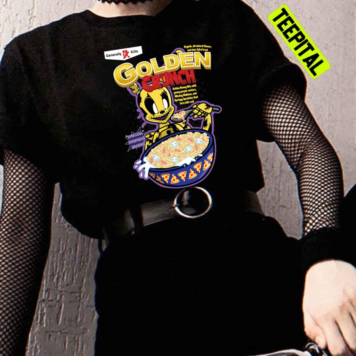 Taste That Golden Crunch Generally Kills Unisex T-Shirt Taste That Golden Crunch Generally Kills Unisex T-Shirt
