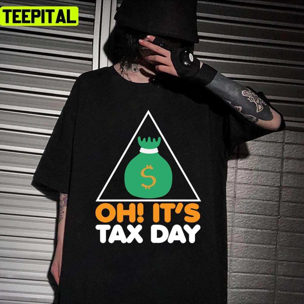 Tax Day National 2022 Celebration Design Unisex T-Shirt Tax Day National 2022 Celebration Design Unisex T-Shirt