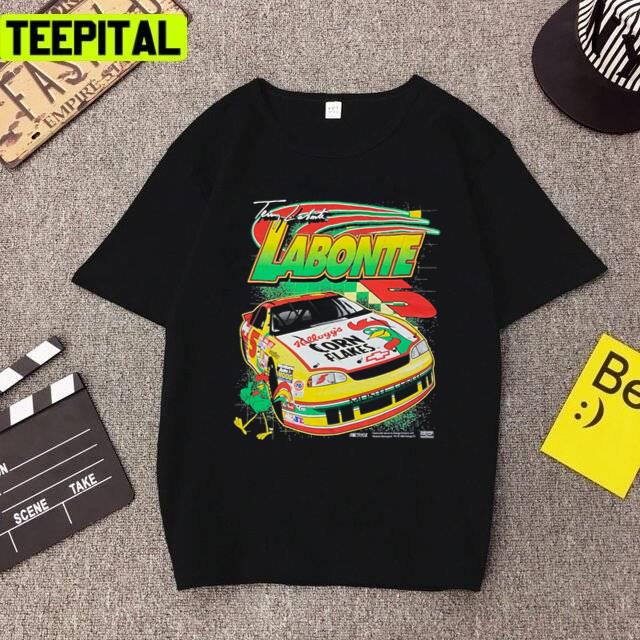 Terry Labonte Corn Flakes 5 Retro Nascar Unisex T-Shirt Terry Labonte Corn Flakes 5 Retro Nascar Unisex T-Shirt