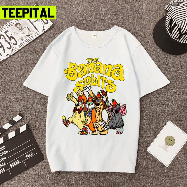 The Banana Splits 60s Comedy Design Unisex T-Shirt The Banana Splits 60s Comedy Design Unisex T-Shirt