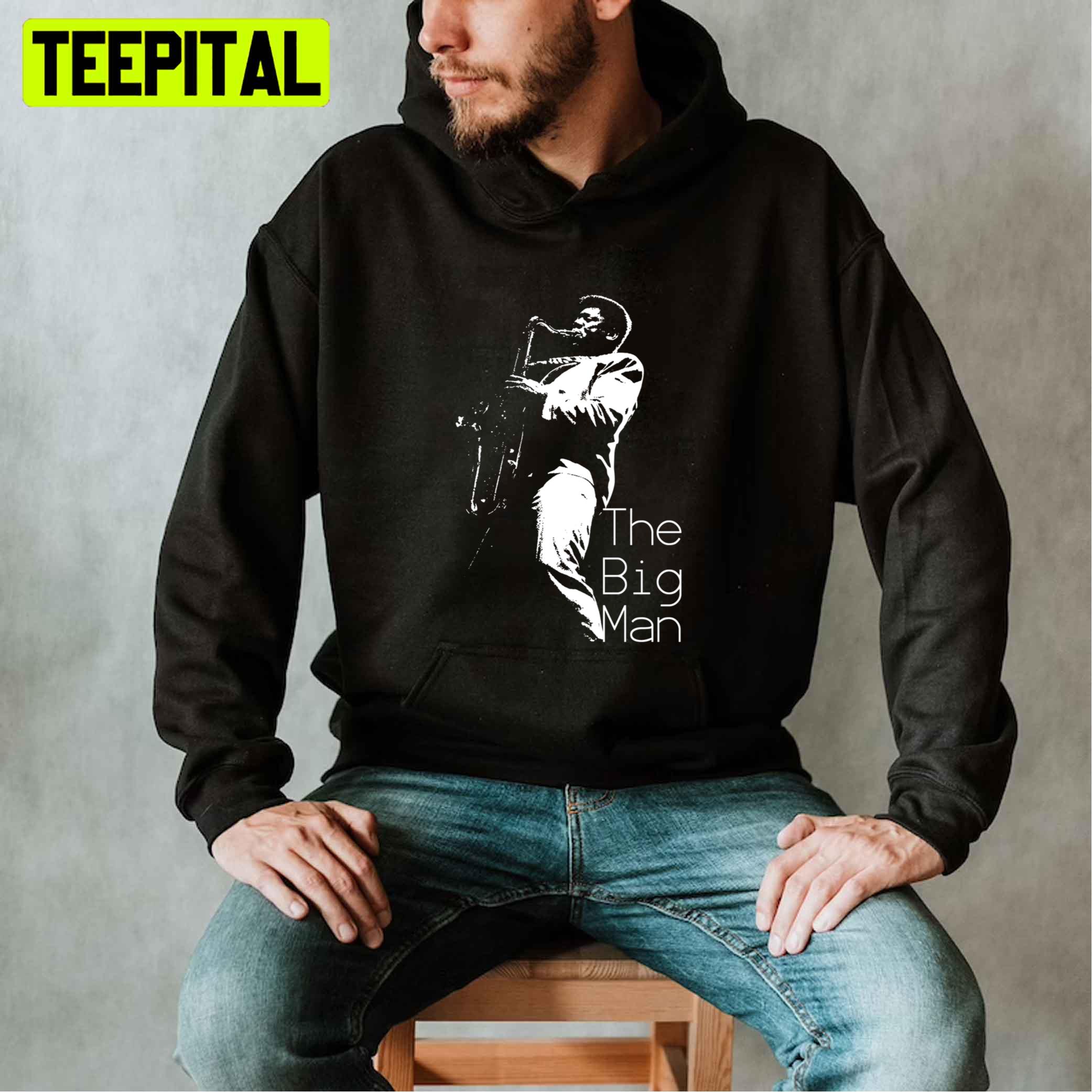 The Big Man Clarence Clemons On Stage Unisex T-Shirt The Big Man Clarence Clemons On Stage Unisex T-Shirt