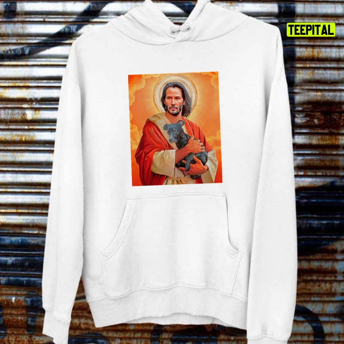 The Christ And Dog John Wick Unisex T-Shirt The Christ And Dog John Wick Unisex T-Shirt