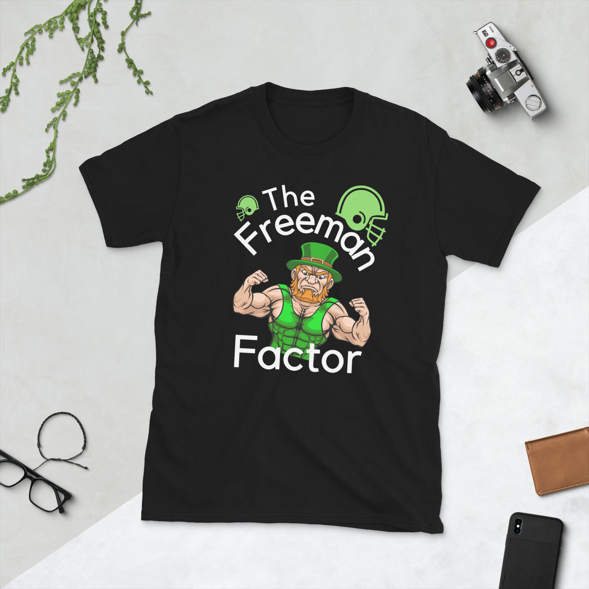 The Freeman Notre Dame Football Unisex T-Shirt The Freeman Notre Dame Football Unisex T-Shirt