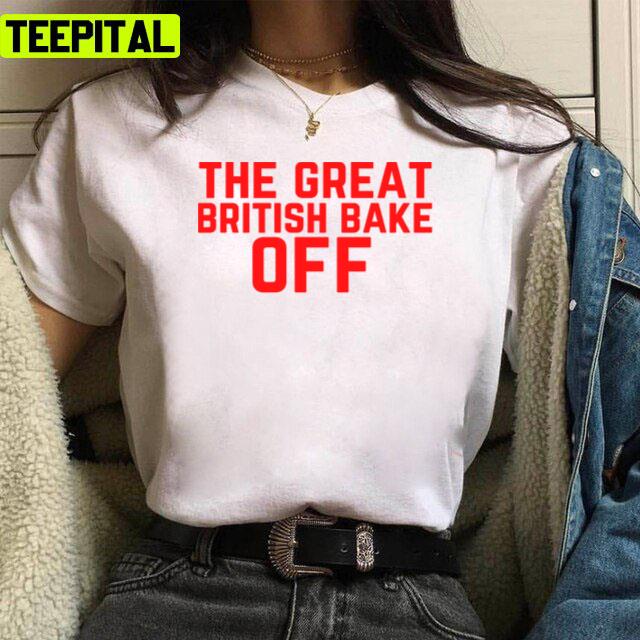 The Great British Bake Off Cool Design Unisex T-Shirt The Great British Bake Off Cool Design Unisex T-Shirt