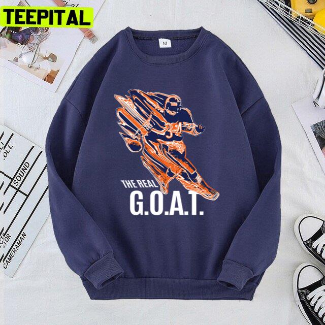 The Greatest Of All Time Walter Payton Navy Background Design Unisex T-Shirt The Greatest Of All Time Walter Payton Navy Background Design Unisex T-Shirt