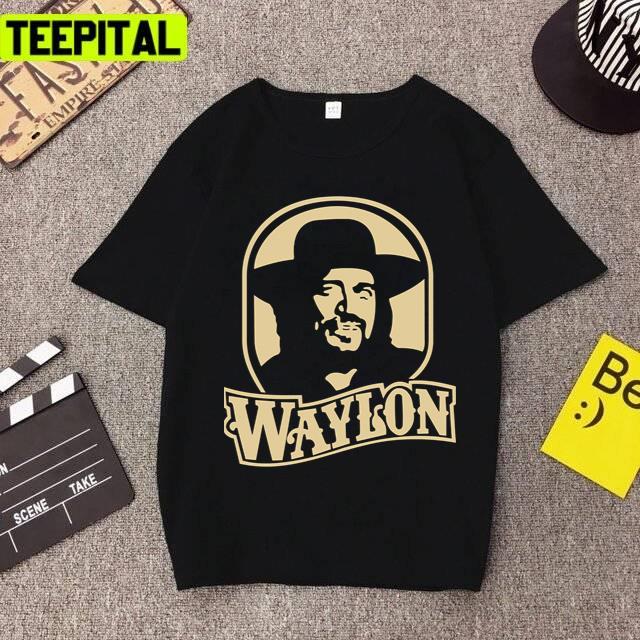 The Official Waylon Jennings Design Unisex T-Shirt The Official Waylon Jennings Design Unisex T-Shirt
