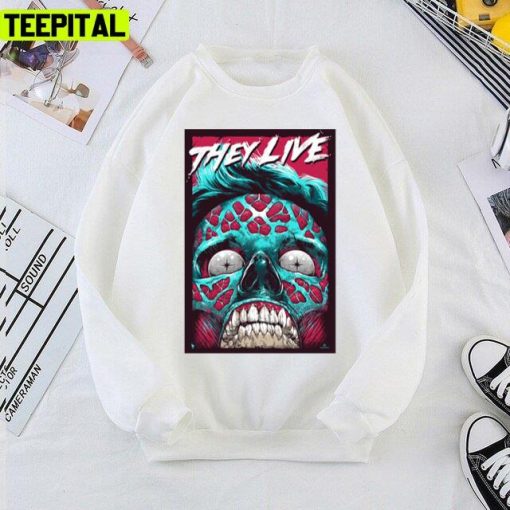 They Live 80s Retro Horror Movies Design Unisex T-Shirt