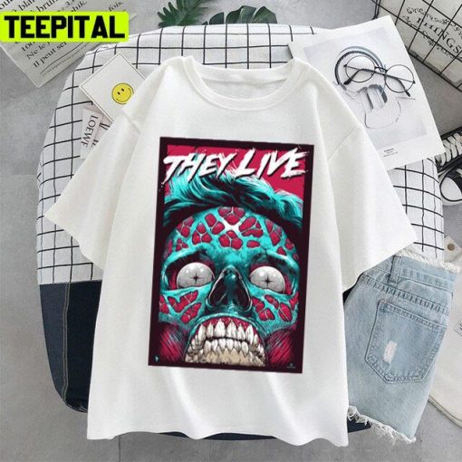 They Live 80s Retro Horror Movies Design Unisex T-Shirt