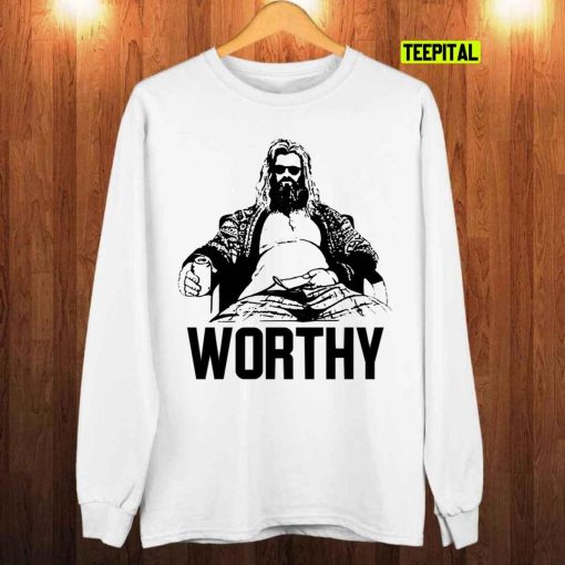 Thor Still Worthy Fat Thor Funny Marvel Unisex T-Shirt
