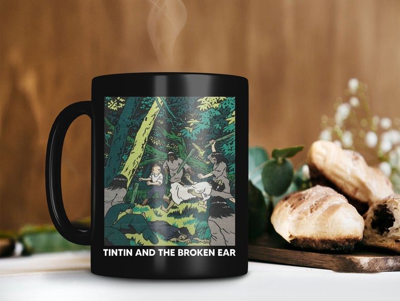 Tintin And The Broken Ear Mug The Adventures Of Tintin Mug Tintin Coffee Mug Premium Sublime Ceramic Coffee Mug Black Tintin And The Broken Ear Mug The Adventures Of Tintin Mug Tintin Coffee Mug Premium Sublime Ceramic Coffee Mug Black