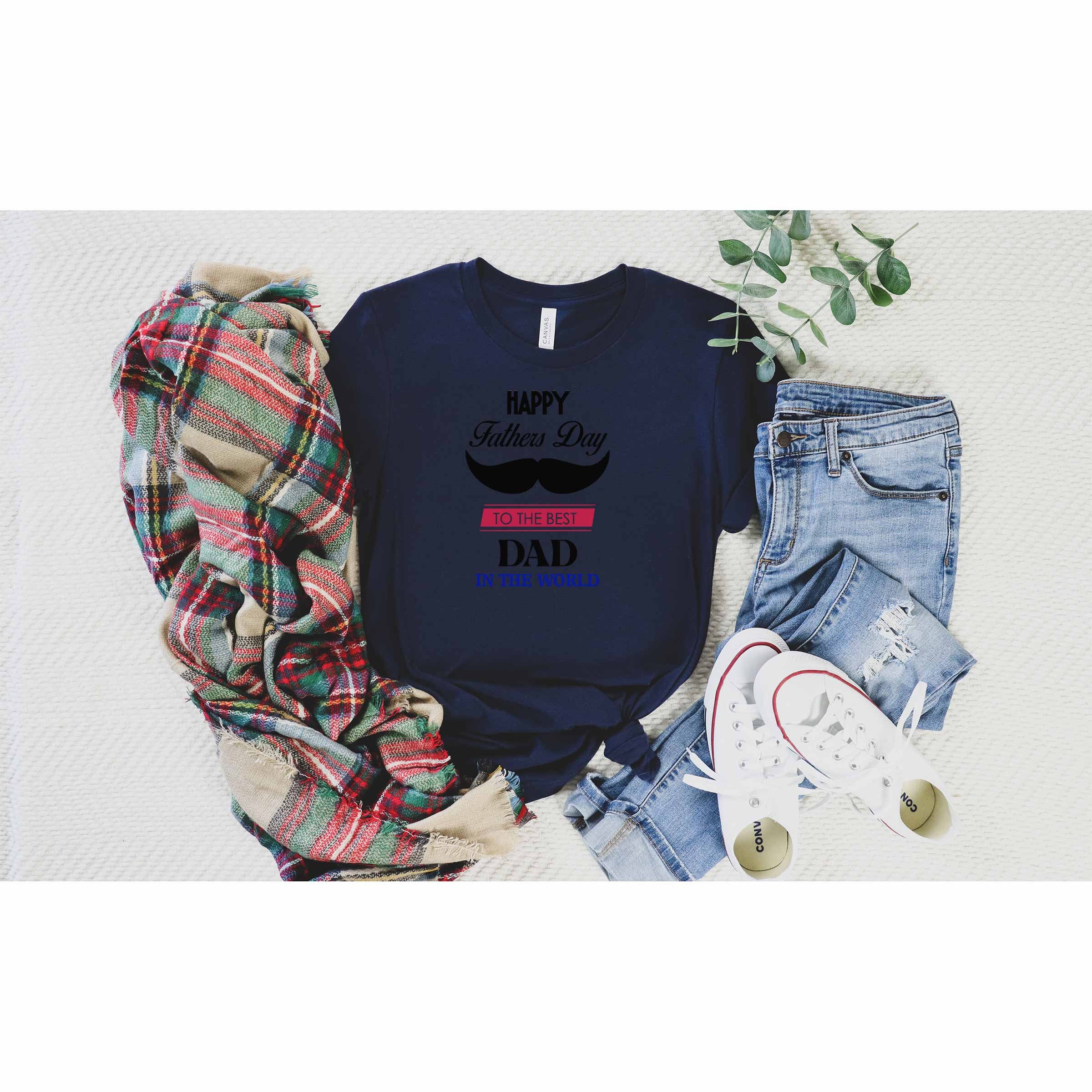To The Best Dad In The World Happy Father's Day Unisex T-Shirt To The Best Dad In The World Happy Father's Day Unisex T-Shirt