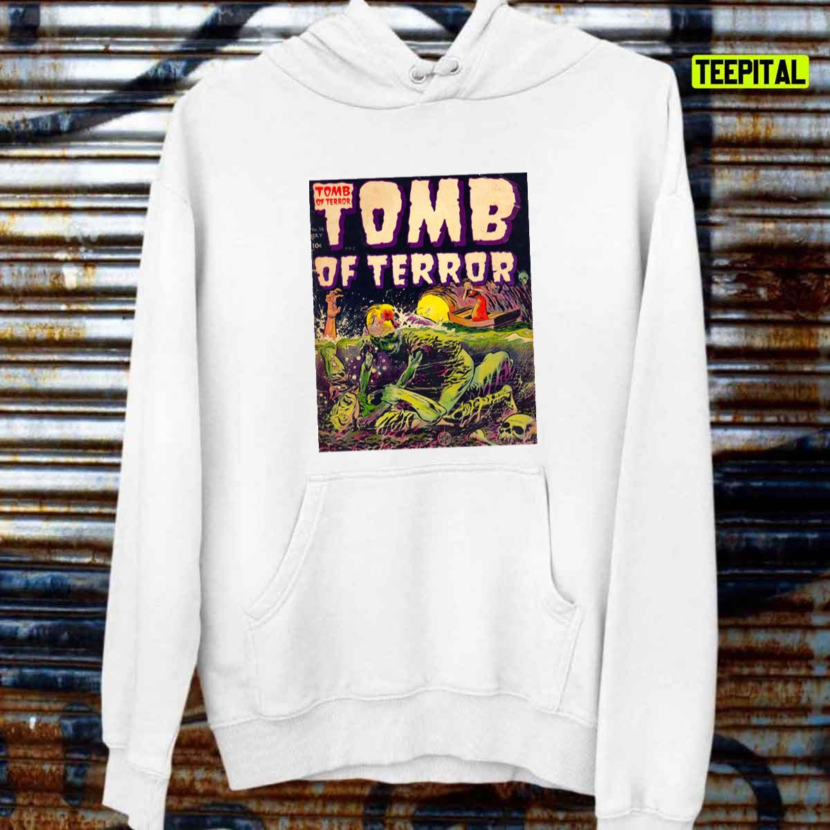 Tomb Of Terror Gothic Horror No.16 Unisex T-Shirt Tomb Of Terror Gothic Horror No.16 Unisex T-Shirt