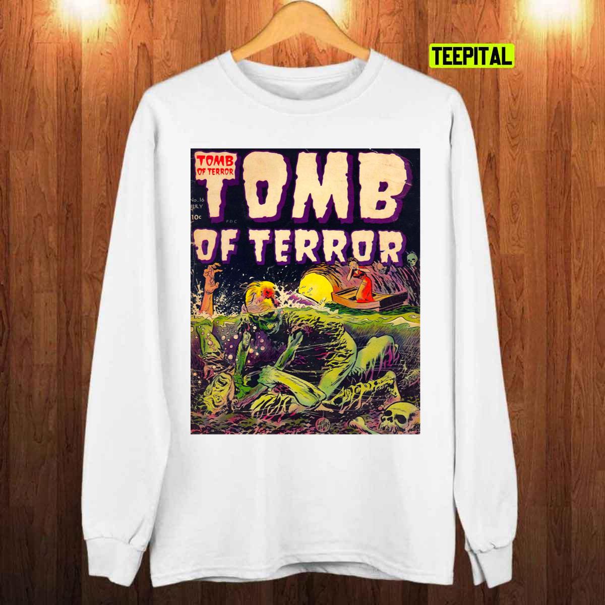 Tomb Of Terror Gothic Horror No.16 Unisex T-Shirt Tomb Of Terror Gothic Horror No.16 Unisex T-Shirt