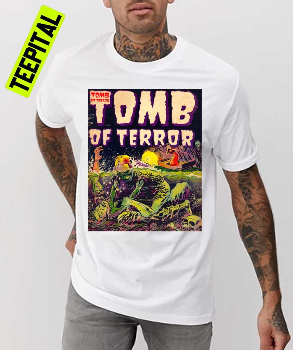 Tomb Of Terror Gothic Horror No.16 Unisex T-Shirt Tomb Of Terror Gothic Horror No.16 Unisex T-Shirt