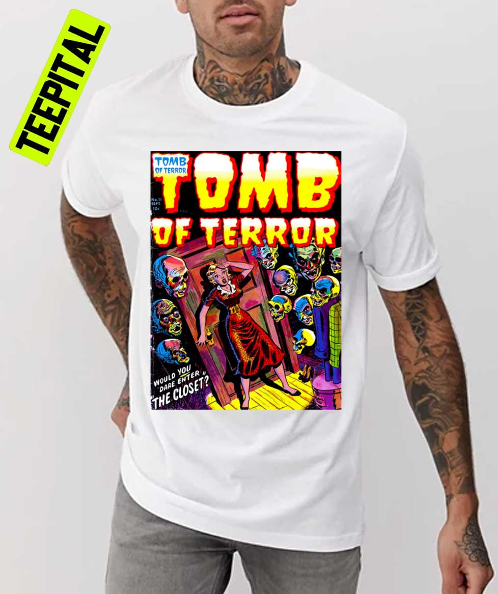 Tomb Of Terror Gothic Horror Stories No.11 Unisex T-Shirt Tomb Of Terror Gothic Horror Stories No.11 Unisex T-Shirt